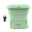 Washing Machine with Drain Basket Small Washer with-Green EU 1