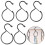 S Type Iron Hook Easy Mounting Spring Mechanism Nonslip Grip-20 7