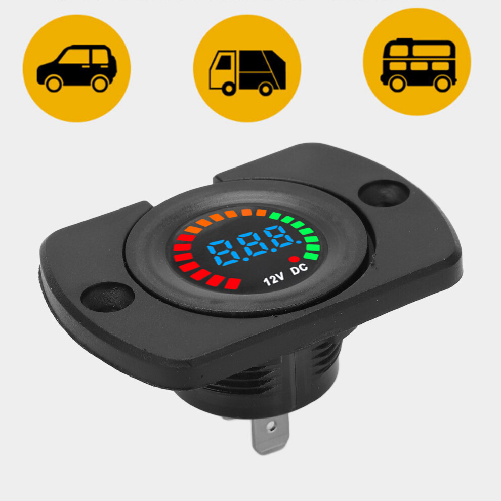 Auto-Voltmeter, Led-Digitalanzeige, 7465065616666