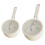 1 Set Enduring Cookware Wrought Iron Uncoated Design Heat-16cm 3
