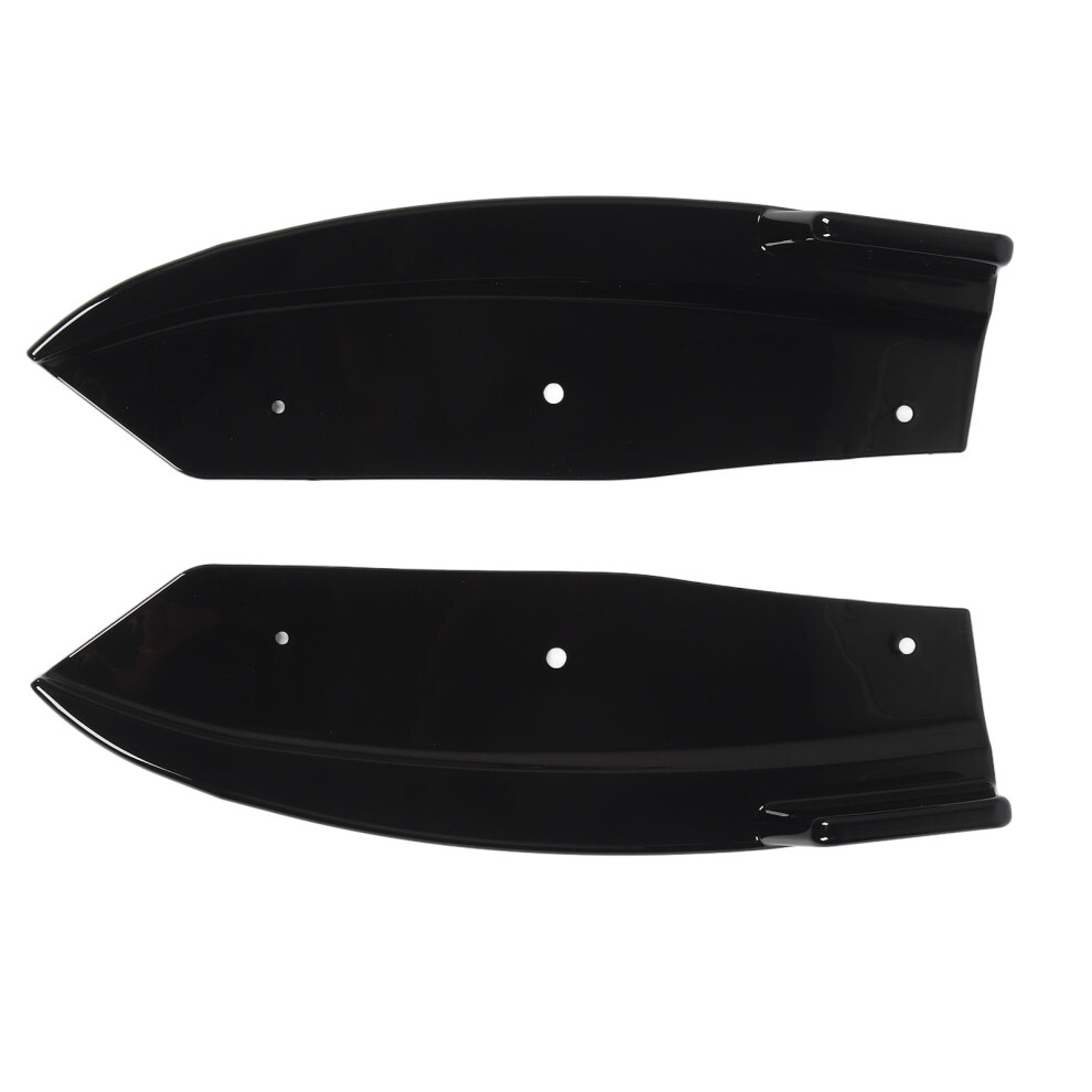 2 Pcs Rear Bumper Lip Spoiler For X4 G02 MâSport 2018-2021 Glossy Black 8731381354926