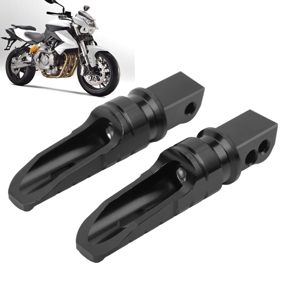 Motorcycle Rear Foot Pegs Cnc Aluminum Alloy For Tornado Bn302s Tnt 600I 899 135 Black 4601372431964