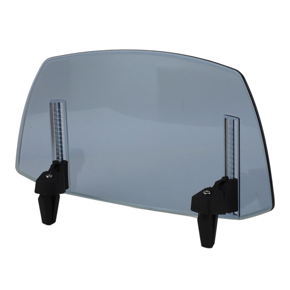 Universal Adjustable Transparent Windscreen For Motorcycles And Scooters Blue 9391368877917
