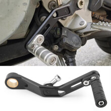 Aluminum Alloy Adjustable Folding Gear Shifter for F800GS F700GS F650GS Black