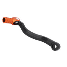 Lightweight CNC Aluminum Bike Gear Shift Lever for 125-505cc Orange