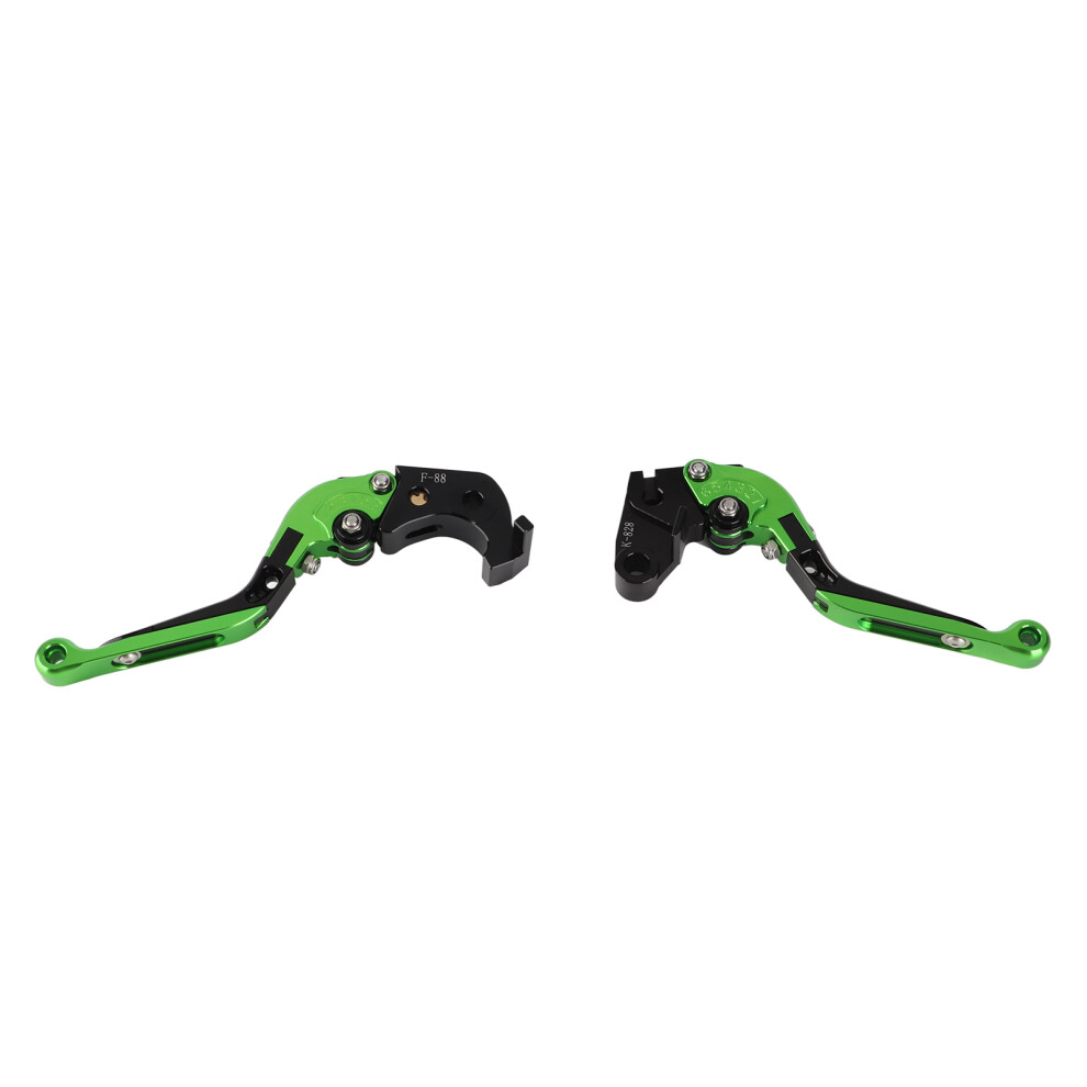 Extendable Motorcycle Brake Clutch Lever Set Retractable Foldable Brake Lever Cnc Aluminum Alloy Anodized Finish Corrosion Resistance Rust Proof 9104538174217