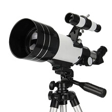 Telescope 70mm Refractor Portable Kids Beginners Adults Astronomy Carry Bag Phone Adapter Tripod Handheld