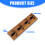 Vertical Wall Mounted Key Holder  with Hook Decorative Farmhouse 3