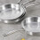 Multi Functional Stainless Steel Saute Pan with Clear Lid-28CM 5