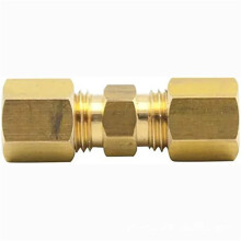 Brake Line Fittings 10Piece Brass Auto Brake Hose Fittings 3/16 Inch Export Brake Lines Pipe Fittings