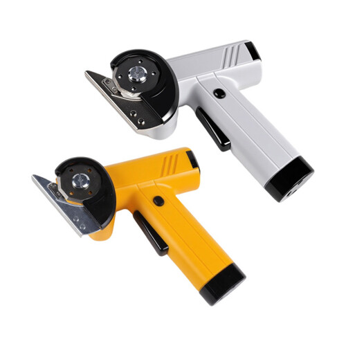 Ergonomic Handheld Electric Shears-Yellow carton packag 1