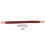 Adjustable Cotton and Linen Ukulele Strap with Leather End Button - Red 2