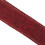 Adjustable Cotton and Linen Ukulele Strap with Leather End Button - Red 6