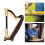 Mini-Harfe Modell Musikinstrument Replik Home 11