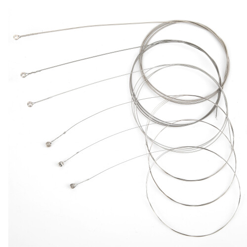 6Pcs Guitar String Resistance Alloy Wound Electric Guitar Strings Replacement