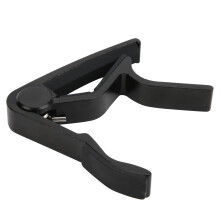 Quick Aluminium Capo for Guitar, Ukulele & Bass, Black, 78x80x48mm