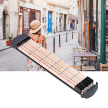 Travel-Friendly 6 Fret Guitar Chord Trainer: Silent Practice Anywhere