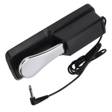 Universal Metal ABS Sustain Pedal for Digital Pianos, 23x7.8x6.3cm