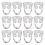 12Pcs Finger Picks Einstellbare Edelstahl Banjo 4
