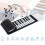 Handgerolltes Klavier, flexibel, tragbar, 49 10