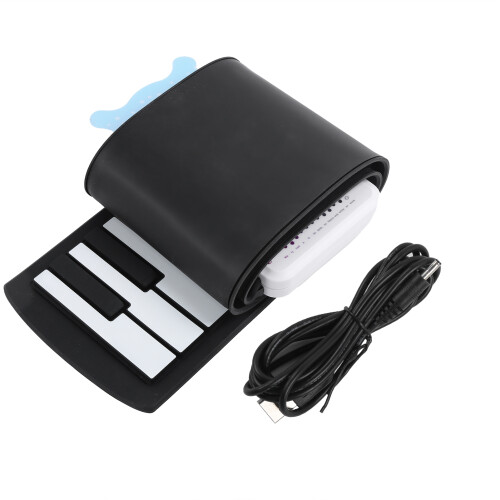 Handgerolltes Klavier, flexibel, tragbar, 49 2