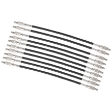 10Pcs Violine Tailgut Schwanz Gut Stahl