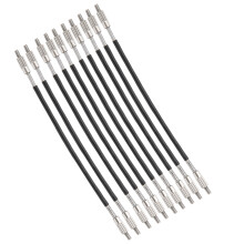 10Pcs 4/4 ‑ 3/4 Violine Schwanz Seil Stahl Draht