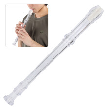 Clarinet 8 Hole G Key for Kids Early Education Musical Instrument Transparent