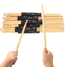 12 Paar Drumsticks Ahornholz Snare Drum Stick
