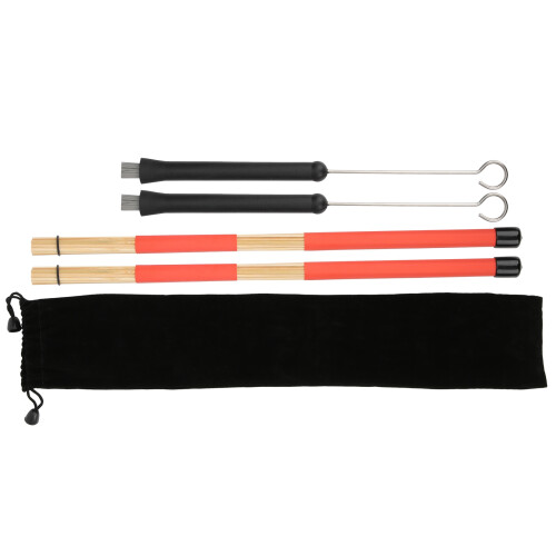Drumstick-Pinsel-Set Jazz, einziehbarer 2