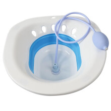 Sitz bath, Sitz bath for hemorrhoids, Sitz bath for toilet seat, Postpartum care, Steam seat for women, Rinse hose Ref: 6699