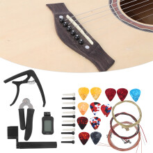 Gitarrenzubehör-Kit Tuner Saitenwechsel Cutter