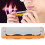 10-Hole Eb Blues Harmonica AM-20D, ABS Resin Comb, Orange 7