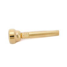 Trompetenmundstück Gold Modischer Look Anfänger