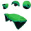 Dog Training Bite Pillow For Dogs, Bite Resistant Tug Toy, Interactive Training Aid, Sturdy Green 2