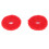 90Pcs Red Piano Ring Gaskets, Soft Wool, 1mm Thickness Tuning Accessory 8