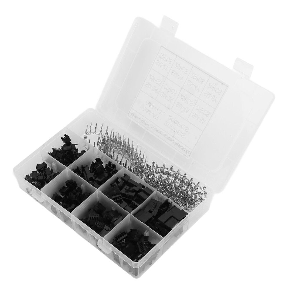 560 Pieces Copper Plastic Terminal Connectors Kit For Speakers & Appliances 4141377079537