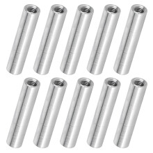 10 pezzi distanziali in alluminio anodizzato M4x0.7, 30mm