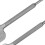 Wide Tile Removal Chisel for Floor, Concrete, and Brick Walls 8