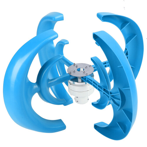 Windturbinen-Kit, 1200 W, 4-Blatt-Generator,