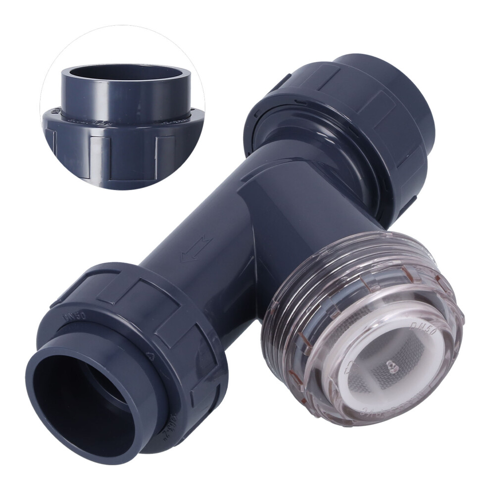 Pvc Drip Irrigation Filter Y-Type, 63Mm, Vertical/Horizontal Use 7901376993312