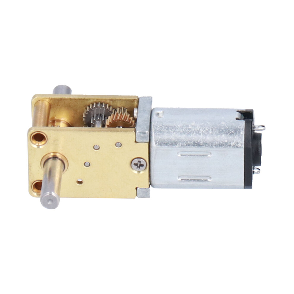Dc Speed Reduction Metal Worm Gear Motor 53Rpm For Diy Robots & Toys 5061376933427