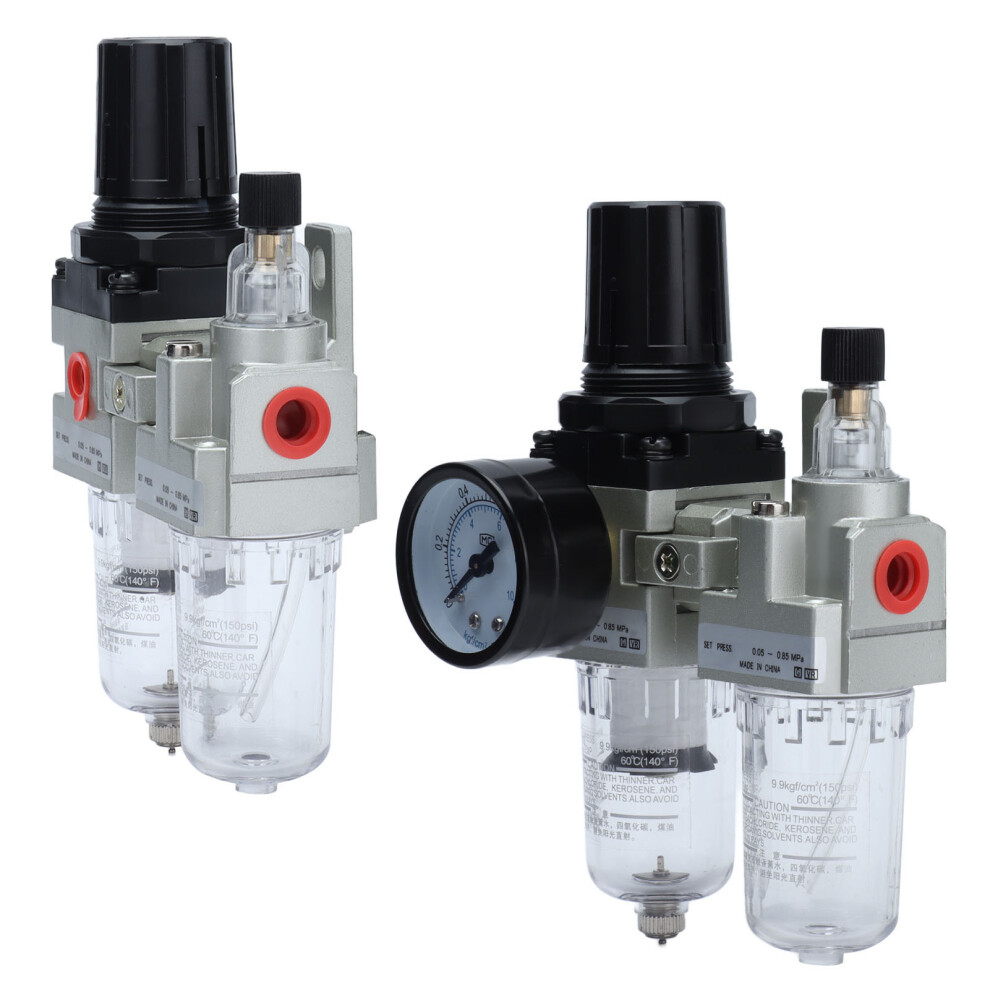 Water Oil Separator Filter Regulator G1/4 To G1, 500L/Min To 5000L/Min 6911376775291