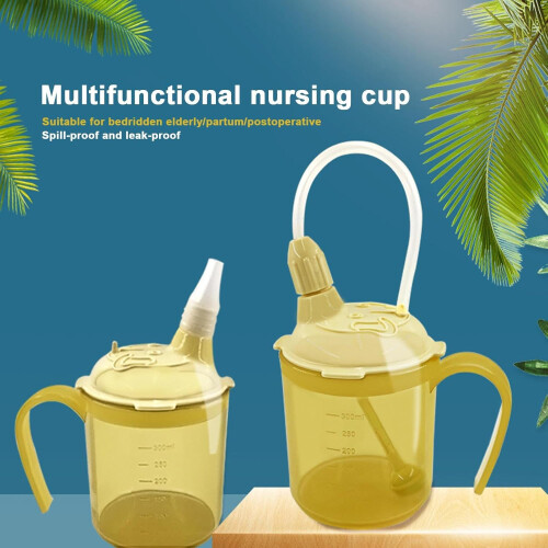 SpillProof Sippy Cup, 300ml LeakProof Drinking Cup for Adults  Spill Less 1