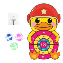 Kids Dart Board Indoor Duck Dartboard For Children, Birthday Party, Educational Play, SkillBuilding Toy, 16.14 x 9.76 In