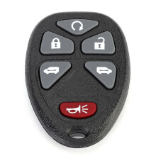 Telecomando per apertura senza chiave, ricambio per modelli Pontiac G6/G5/Grand Prix dal 2005 al 2010, telecomando per auto con design a 6 pulsanti