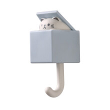 Gancho adhesivo creativo para abrigos, uso versátil, lindo gancho para mascotas, decoración de pared, lindo gancho Kawaii, decoración de