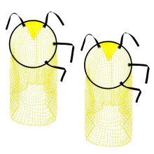 Bins Football Targets 2Pack Target Nets For Kicking Accuracy Training Shooting Practice Equipment Yellow