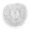 Wedding ring pillow heartshaped with creative ring storage, white 1