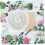 Wedding ring pillow heartshaped with creative ring storage, white 5